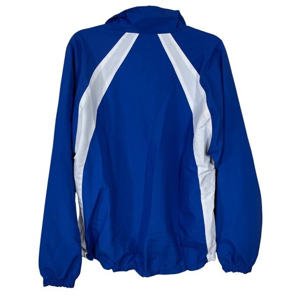 VTG Team Apparel Kentucky Wildcat Full Zip Jacket Blue White Size M Medium (READ - Picture 2 of 9